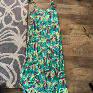 Tropical Print romper